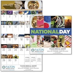 2023 National Day Good Value Appointment Calendar Wall Calendar, Planner, Norwood, Business Calendar, Office Calendar, Business Gifts, Corporate Gifts, Sales and Marketing, Sales Meetings, Giveaways, Promotional Calendars, employee wellness, healthy living gifts