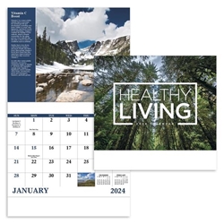 2024 Healthy Living Good Value Appointment Calendar Wall Calendar, Planner, Norwood, Business Calendar, Office Calendar, Business Gifts, Corporate Gifts, Sales and Marketing, Sales Meetings, Giveaways, Promotional Calendars, employee wellness, healthy living gifts