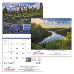 2024 Inspirations for Life Good Value Appointment Calendar Wall Calendar, Planner, Norwood, Business Calendar, Office Calendar, Business Gifts, Corporate Gifts, Sales and Marketing, Sales Meetings, Giveaways, Promotional Calendars, employee wellness, healthy living gifts