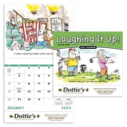 2024 Laughing It Up! Good Value Appointment Calendar Wall Calendar, Planner, Norwood, Business Calendar, Office Calendar, Business Gifts, Corporate Gifts, Sales and Marketing, Sales Meetings, Giveaways, Promotional Calendars, employee wellness, healthy living gifts
