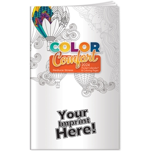 2024 Reducing Stress Color Comfort Pocket Calendar