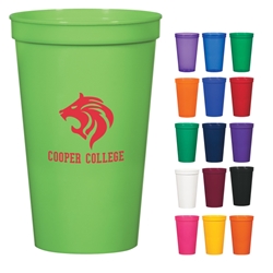 22 Oz. Stadium Cup 22 Oz. Stadium Cup, Stadium, Cup, Plastic, Reusable, Beverage, Sports, Imprinted, Personalized, Promotional, with name on it, Gift Idea, Giveaway,