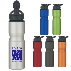 28 Oz. Aluminum Sports Bottle 28 Oz. Aluminum Sports Bottle, 28 oz., Aluminum, Bottle, Water, Sports, Water Bottle, Metal, Imprinted, Personalized, Promotional, with name on it, Gift Idea, Giveaway,