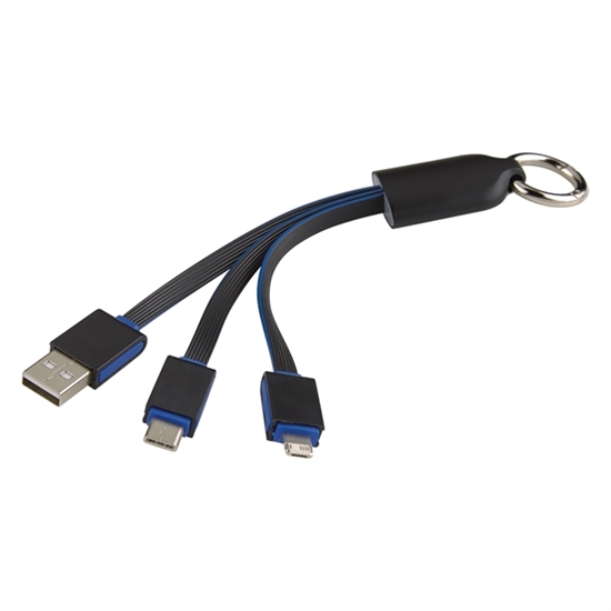 3-In-1 Light Up Charging Cables - TEC096
