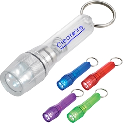 3 LED Plastic Key Chain 3 LED Plastic Key Chain, 3 LED, Plastic, Key, Tag, Light, Chain, Ring, Imprinted, Personalized, Promotional, with name on it, giveaway,