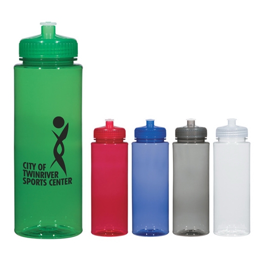 32 Oz. Hydroclean™ Sports Bottle With Push/Pull Lid - DRK104
