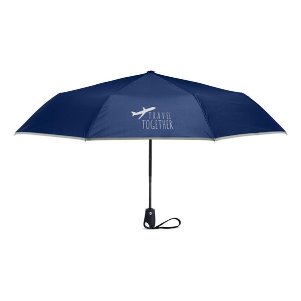 "Thank you Housekeeping...You're The 'Neatest' People to Work With!" 42" Auto Open Umbrella with Reflective Trim  - HKW172
