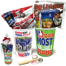 A Big Thanks To Our Most Valuable Players Appreciation Care Package Baseball Theme Gift