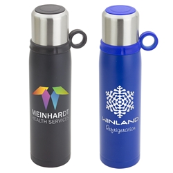All-Day 20 oz  Insulated Bottle with Temp Seal Technology promotional thermos, custom printed thermos, customized thermos, promotional drinkware, custom printed bottle, personalized stainless bottle