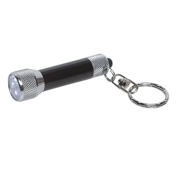 Aluminum LED Flashlight Key Chain - KEY053