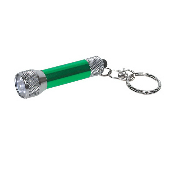 Aluminum LED Flashlight Key Chain - KEY053