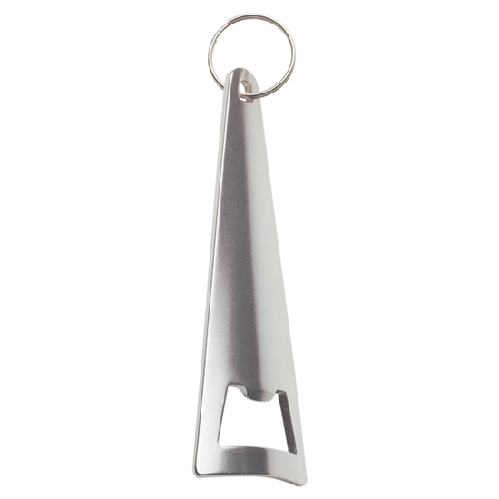 Aluminum Teepee Bottle Opener Key Ring - KEY041
