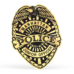 Police Badge Foil Stickers | Law Enforcement Promotional Items | Care Promotions