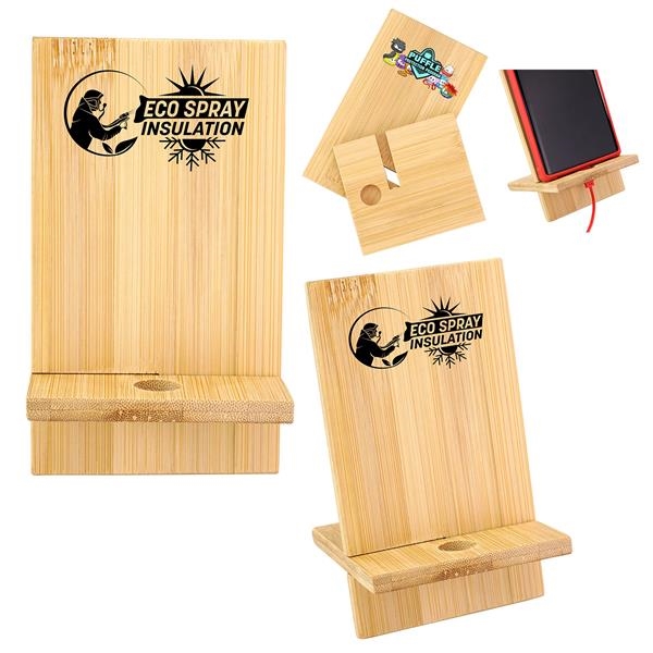 Bamboo Phone & Tablet Holder  - TEC106