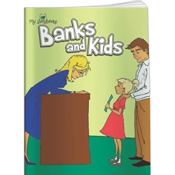 Banks and Kids My Storybooks Banks and Kids My Storybooks, BetterLifeLine, BetterLife, Education, Educational, information, Informational, Wellness, Guide, Brochure, Paper, Low-cost, Low-Price, Cheap, Instruction, Instructional, Booklet, Small, Reference, Interactive, Learn, Learning, Read, Reading, Health, Well-Being, Living, Awareness, MyStorybook, Story, Book, Comic, Kid, Child, Children, Storytelling, Telling, Storyline, School, Cartoon, Bedtime, Bed, Financial, Debit, Credit, Check, Credit union, Investment, Loan, Savings, Finance, Money, Checking, Cash, Transactions, Budget, Wallet, Purse, Creditcard, Balance, Reconciliation, Retirement, House, Home, Mortgage, Refinance, Real Estate, Bill, Debt, Fraud, Amortization,Imprinted, Personalized, Promotional, with name 