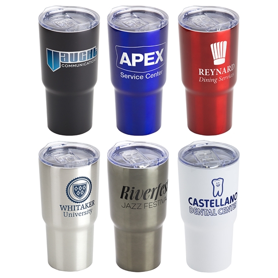 Employee Appreciation Theme Belmont Inside & Out Stainless Steel Travel Tumbler  - EAD009