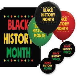 Black History Month Decoration Pack black history month theme decorations, Black History Month celebration ideas, Black History Month theme decorations, promotional items, black history month giveaways,