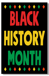 Black History Month Poster Pack (10 Posters Per Pack)  black history month posters, Black History Month Poster, Black History Month decorations, Black History Month theme decorations, promotional items, black history month giveaways,
