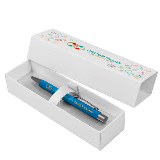 Bowie Softy Gift Box - Full Color Decoration on Pen and Box - WRT250