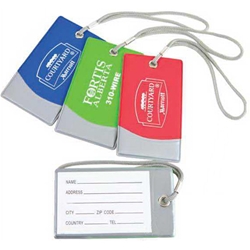 Bright Spot Luggage Tag Bright Spot Luggage Tag, Bright, Spot, Luggage, Tag, Spotter, Imprinted, Personalized, Promotional, with name on it, giveaway