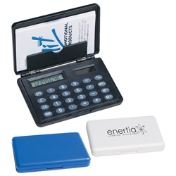 Business Card Holder & Calculator Business Card Holder and Calculator, Business, Card, Holder, and, Calculator, Imprinted, Personalized, Promotional, with name on it, giveaway, 