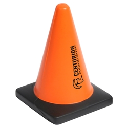 Construction Cone Stress Reliever safety promotional items, national safety month gifts, workplace safety awareness, safety incentives, safety reminders, safety awards, safety gifts