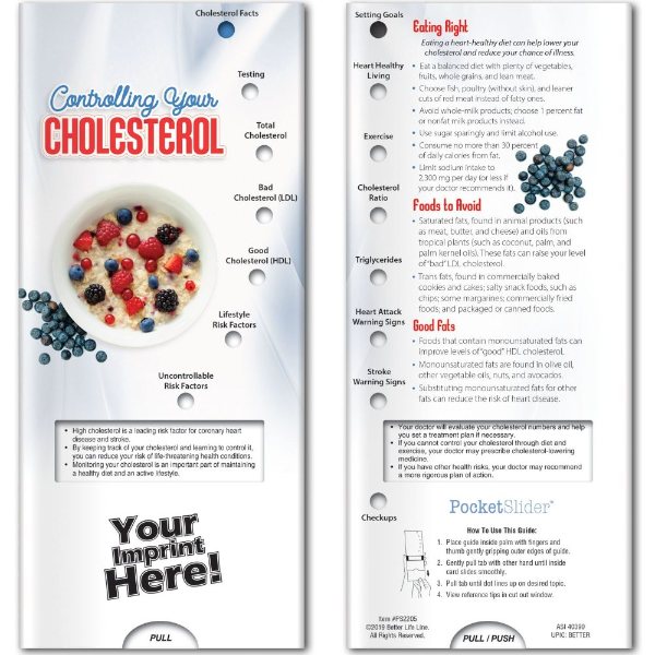 Controlling Your Cholesterol Pocket Slider - EDU070