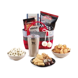 Cozy Holiday Treats Tote with Aviana Tumbler | Care Promotions
