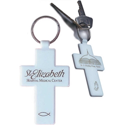 Cross Keytags Cross Keytags, Cross, Key Tags, Key Ring, Key Chain, Imprinted, Personalized, Promotional, with name on it, giveaway, 