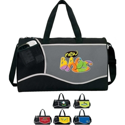 Cross Sport Duffle Cross, Sport, Deluxe, Duffle, Promotional, Imprinted, Polyester, Travel, Custom, Personalized, Bag 