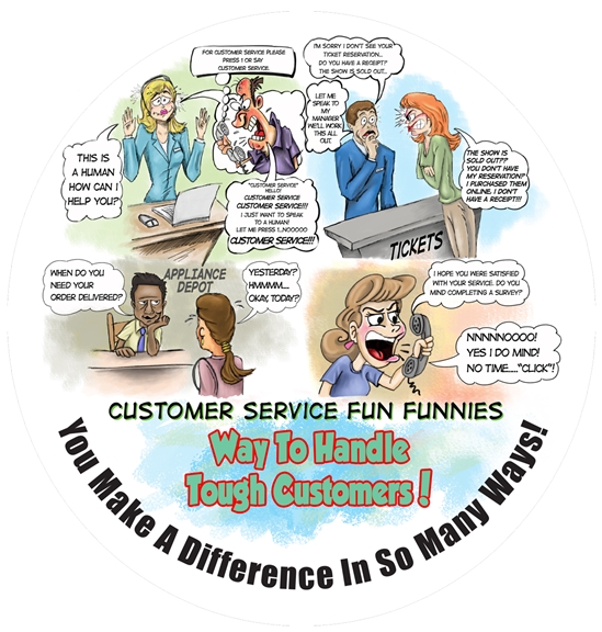 Customer Service Fun Funnies Mouse Pad  - CSW091