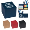 Customer Service Is Our Superpower! Office Buddy Cube  Customer Service Theme desk Buddy, Office Buddy cube, desk cube, imprinted desk cube, stationery desk set, Flip Caddy,  