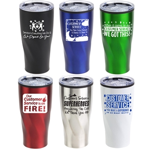 Customer Service Recognition Oasis 20 oz Stainless Steel & Polypropylene Tumblers