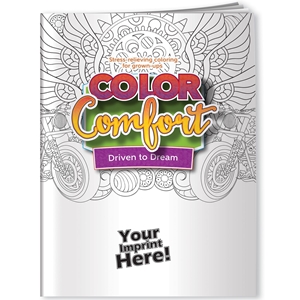 Driven to Dream (Cars) Color Comfort Adult Coloring Book