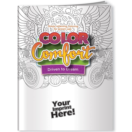 Driven to Dream (Cars) Color Comfort Adult Coloring Book - EDU420