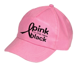 Breast Cancer Awareness Pink Non Woven Value Caps - BCA150