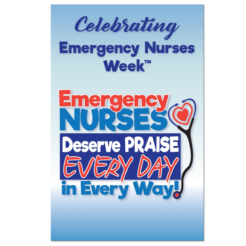 Emergency Nurses Week Celebration Poster 11 x 17" Poster