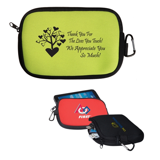 "Volunteers: Building Unity in Our Community" All Purpose Accessory Pouch - VOL091