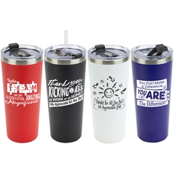 Employee Recognition & Appreciation Brighton 20 oz Vacuum Insulated Stainless Steel Tumbler Employee Recognition theme Tumbler, Employee Appreciation tumbler, Appreciation Tumbler, 20 oz Vacuum Insulated Stainless Steel Tumbler, Vacuum Sealed Tumbler, Vacuum Top Tumbler, Imprinted Vacuum Sealed Tumblers, Stainless Steel Vacuum Sealed Tumblers, Care Promotions, 