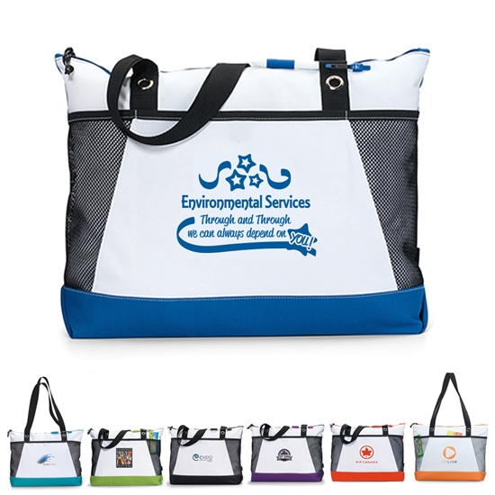 "Environmental Services: Through & Through We Can Always Depend on You" Venture Business Tote  - HKW166