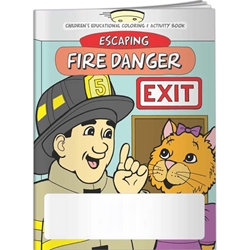 Escaping Fire Danger Coloring Book Escaping Fire Danger Coloring Book, BetterLifeLine, BetterLife, Education, Educational, information, Informational, Wellness, Guide, Brochure, Paper, Low-cost, Low-Price, Cheap, Instruction, Instructional, Booklet, Small, Reference, Interactive, Learn, Learning, Read, Reading, Health, Well-Being, Living, Awareness, ColoringBook, ActivityBook, Activity, Crayon, Maze, Word, Search, Scramble, Entertain, Educate, Activities, Schools, Lessons, Kid, Child, Children, Story, Storyline, Stories, Fire, Safety, Burn, Fireman, Fighter, Department, Smoke, Danger, Forest, Station, Protect, Protection, Emergency, Firefighter, First Aid, Imprinted, Personalized, Promotional, with name on it, Giveaway,