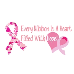 Every Ribbon is A Heart Filled With Hope 