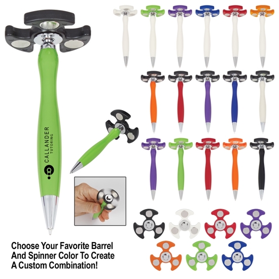 Custom Fidget Spinner Promotional Pen | Care Promotions