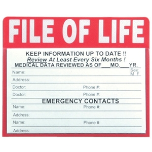 File of Life Magnet