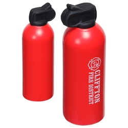 Fire Extinguisher Stress Reliever fire safety promotional items, fire department giveaways, promotional stress relievers, fire extinguisher stress reliever, fire prevention week, fire safety education, promote fire safety, fire extinguisher