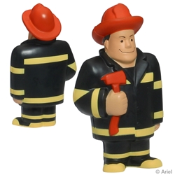 Fireman Promotional Stress Reliever | Care Promotions