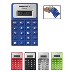 Flexi Calc Flexi Calc. Flex, Calc, Flexible, Calculator, Imprinted, Personalized, Promotional, with name on it, giveaway,  