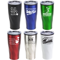 Food & Nutrition Services Appreciation & Recognition Oasis 22 oz Stainless Steel & Polypropylene Tumblers  Food service theme Tumbler, Nutrition Services Theme Tumbler, Food Service Week Tumbler, Healthcare Food Service Week Tumbler, Food & Nutrition Services theme, Appreciation Theme Tumbler, Volunteer Recognition Tumbler, Week, Theme, promotional coffee mug, custom logo travel mug, custom logo coffee mug, promotional drinkware, promotional products, promotional tumbler, promotional yeti tumbler, custom logo yeti