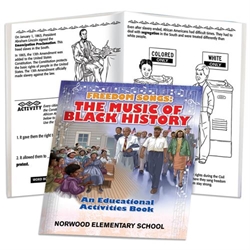 Freedom Songs: The Music of Black History Education Activity Book | Care Promotions