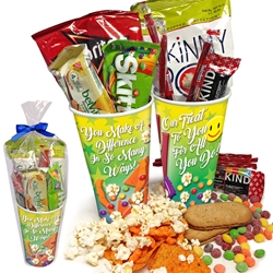 Funtastic Employee Recognition and Appreciation Treat Cup   Employee Recognition Treat Set, Employee Snack Set, Appreciation Snack Pack, Recognition Teat Pack, Cup of Appreciation, Cup of Care Treat Set, 
